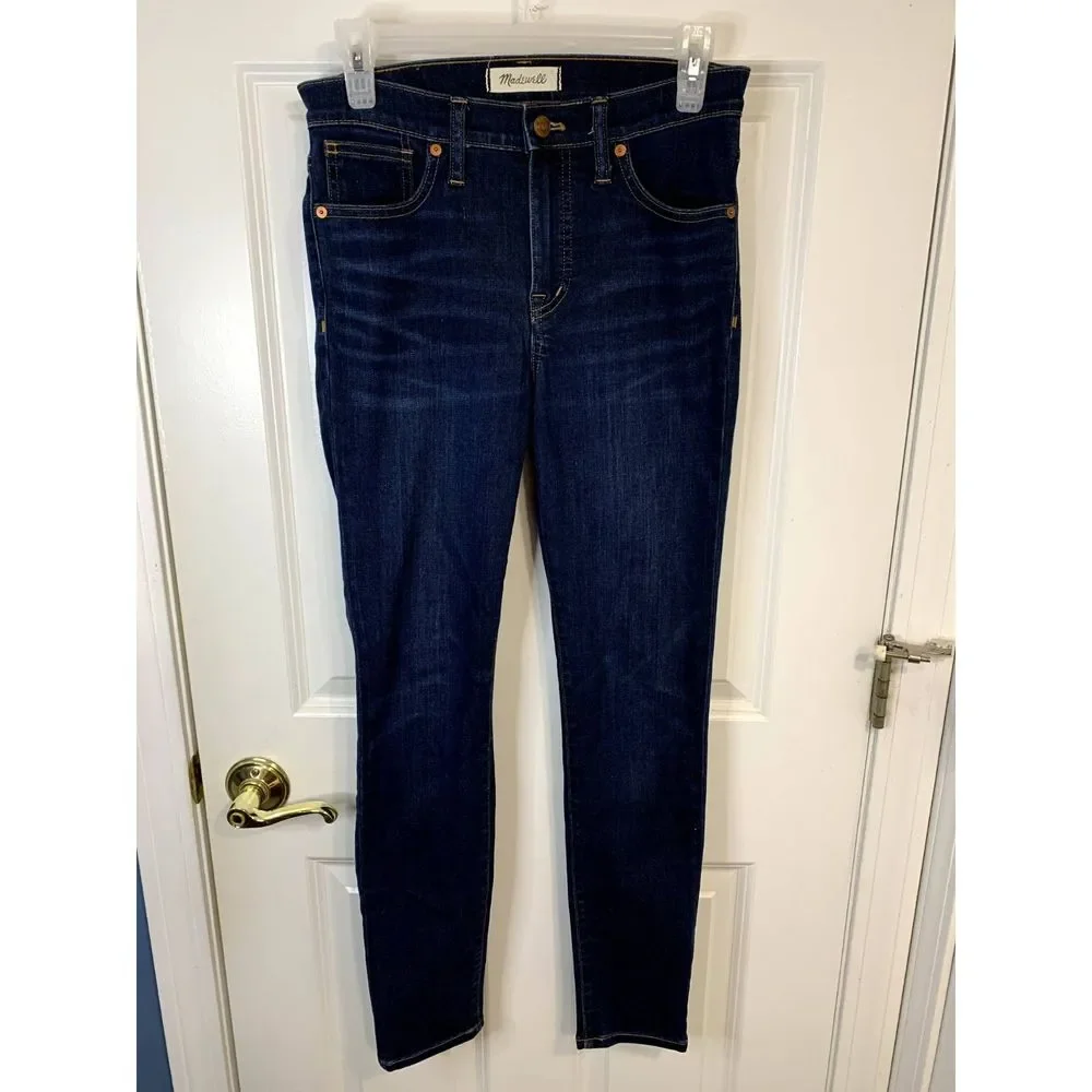Madewell 9" Midrise Skinny Jeans Size 26 - Picture 1 of 8